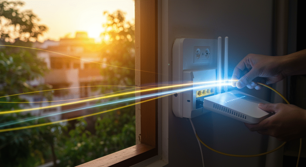 AT&T Business Fiber - High-speed fiber internet connection for offices